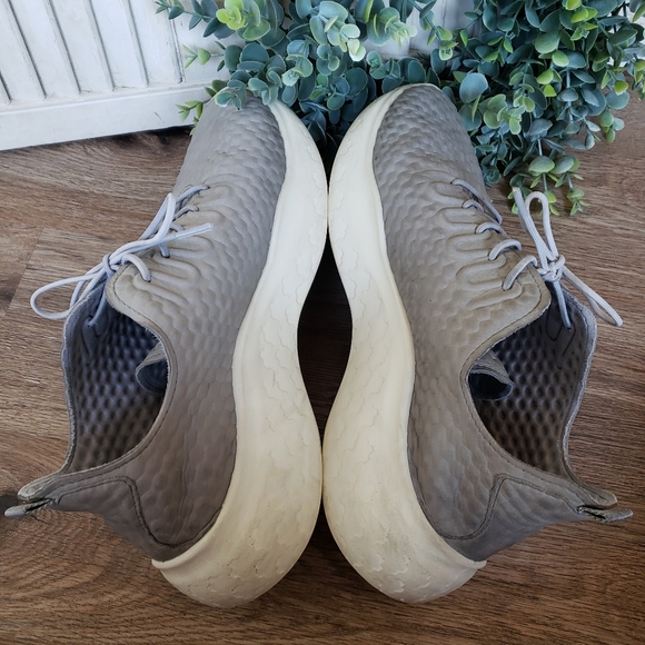 ECCO Mens Ecco Therap Gray Lace Up Walking Athletic and Training Shoes 9-9.5 - Picture 4 of 9